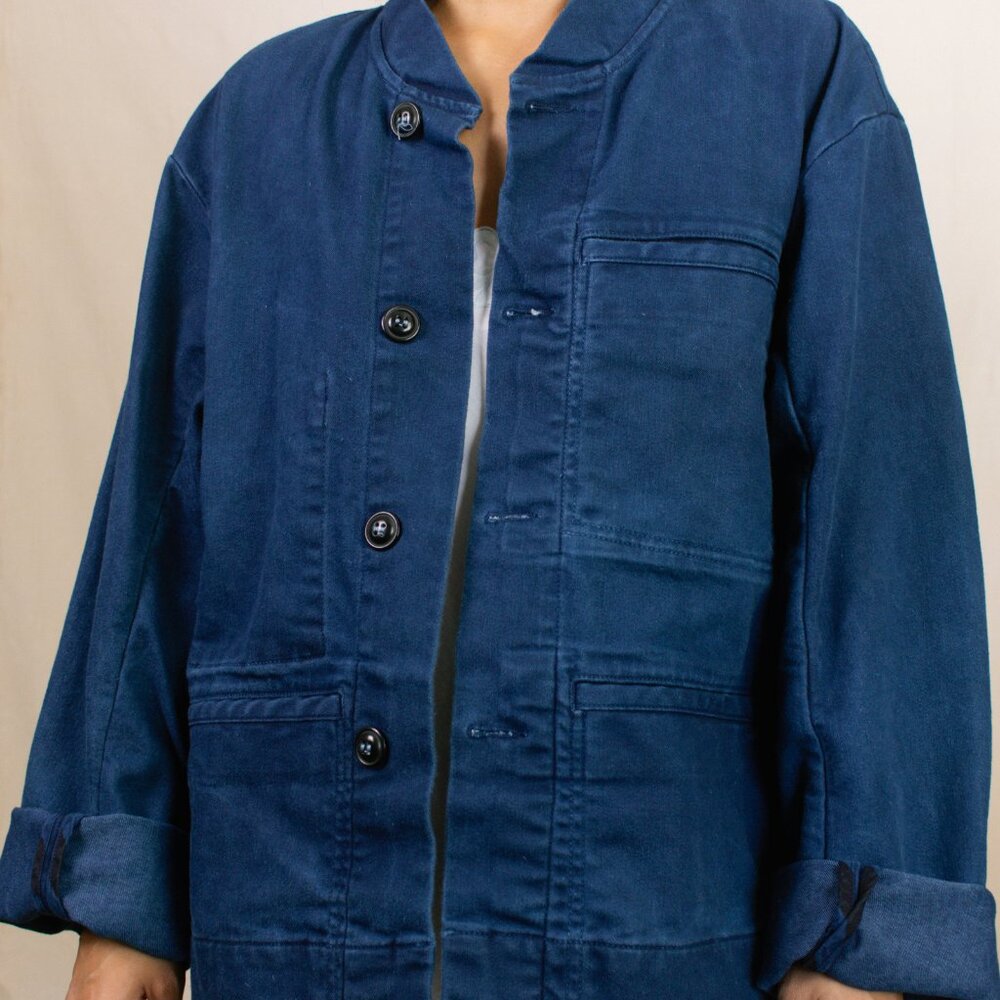 Denim Chore Jacket by Dr Collectors | Size Small-Large